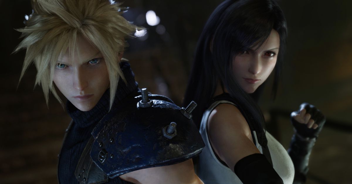 Cloud and Tifa