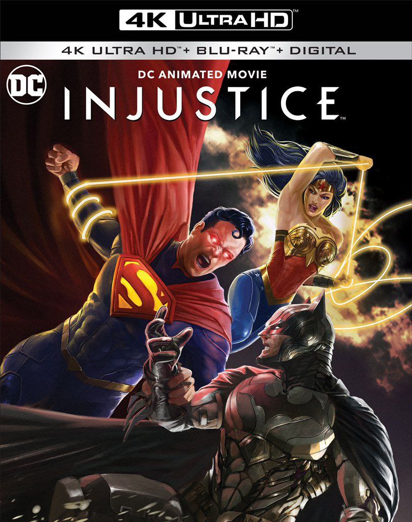 capa da animação de Injustice.
