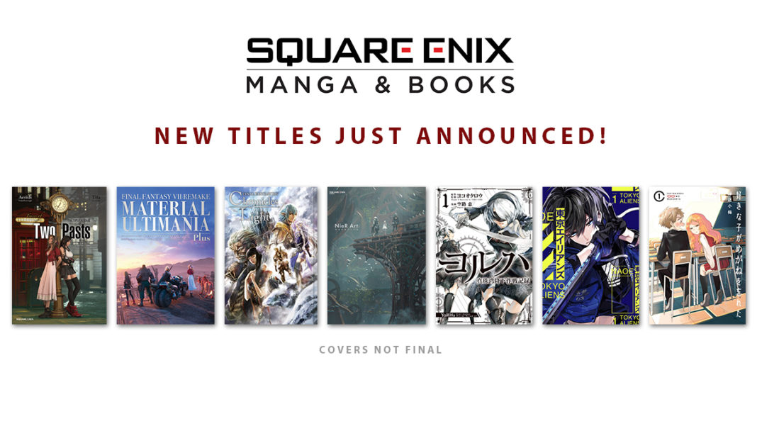 Square Enix mangás livros