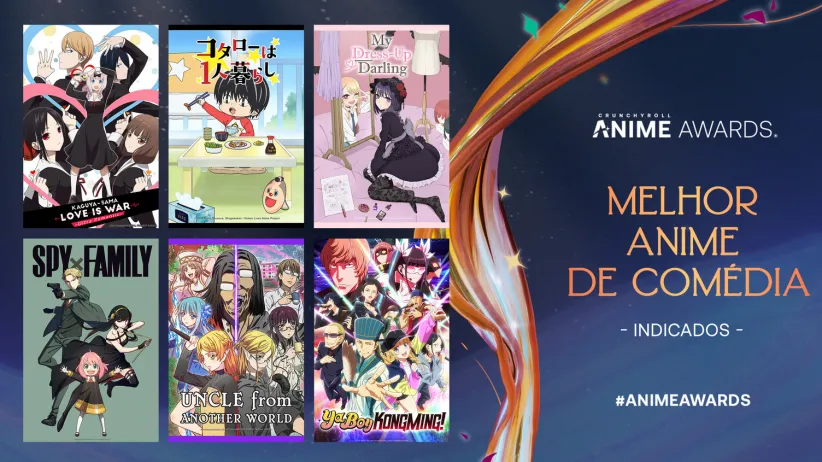 Crunchyroll revela os indicado ao Anime Awards 2023 e abre período de votação nas categorias