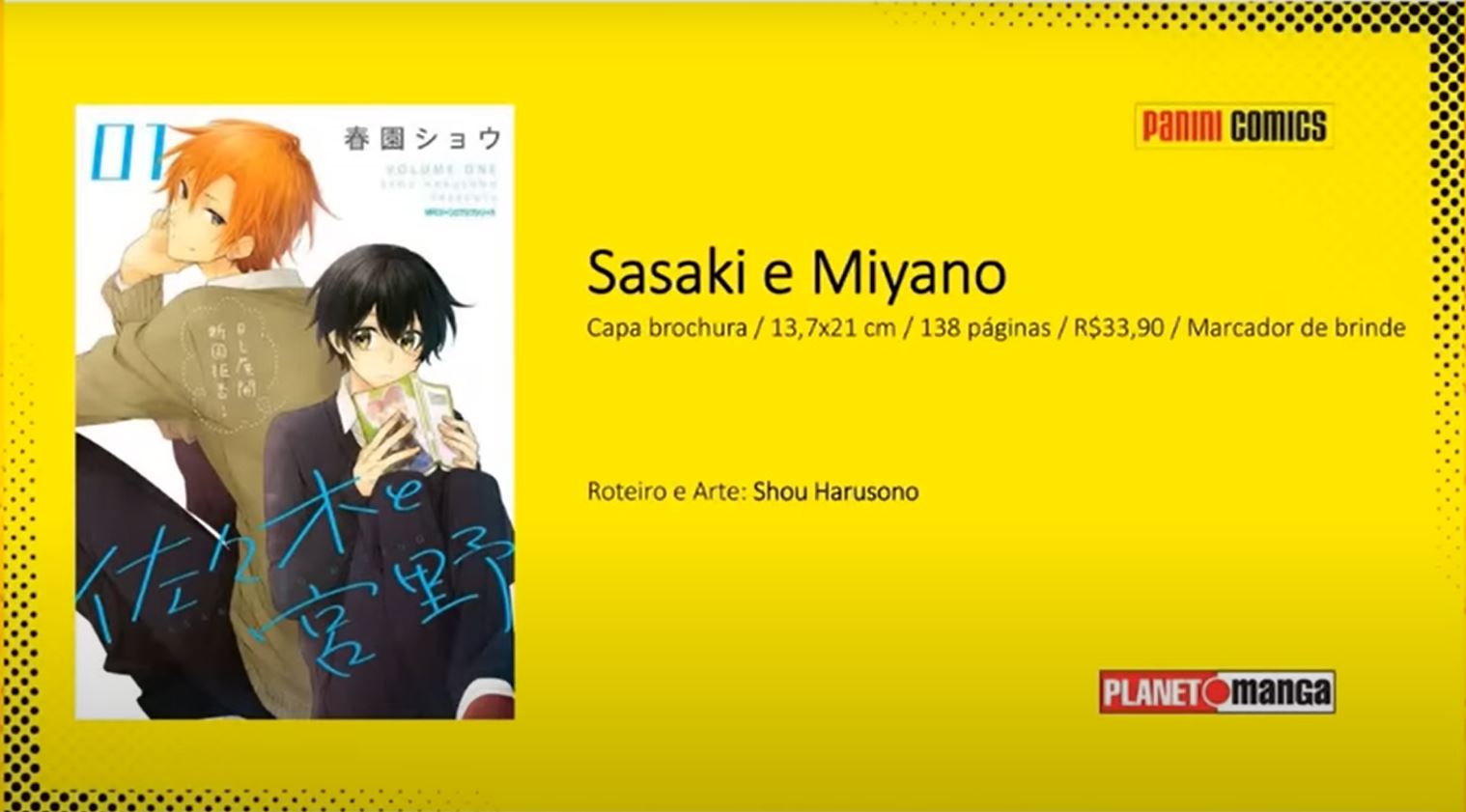 Sasaki & Miyano: Filme estreia em fevereiro