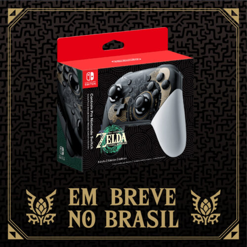 Legend of Zelda será lançado no Brasil controle