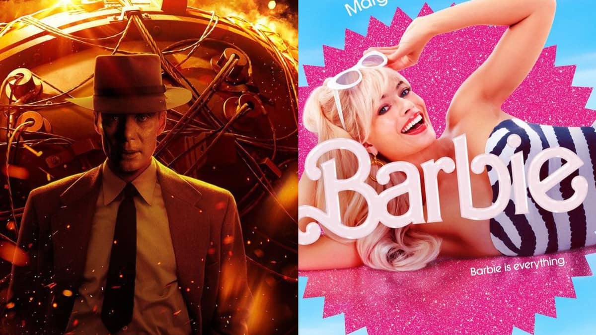 Barbie e Oppenheimer conquistam grandes bilheterias nos cinemas no primeiro final de semana.