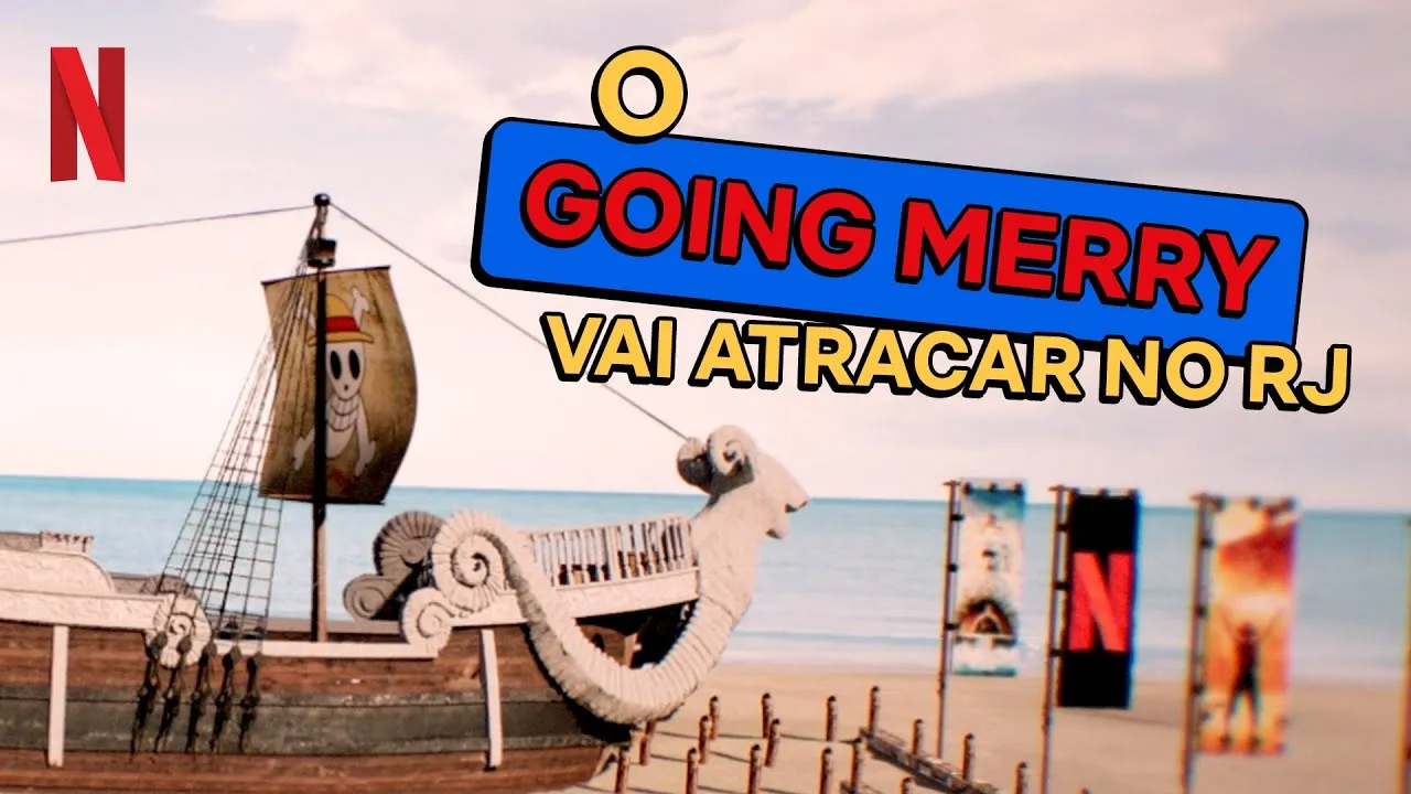 One Piece Live-action: Ação da Netflix leva o Going Merry para Copacabana