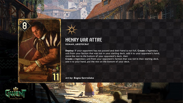 Cardgame - Henry Var attre