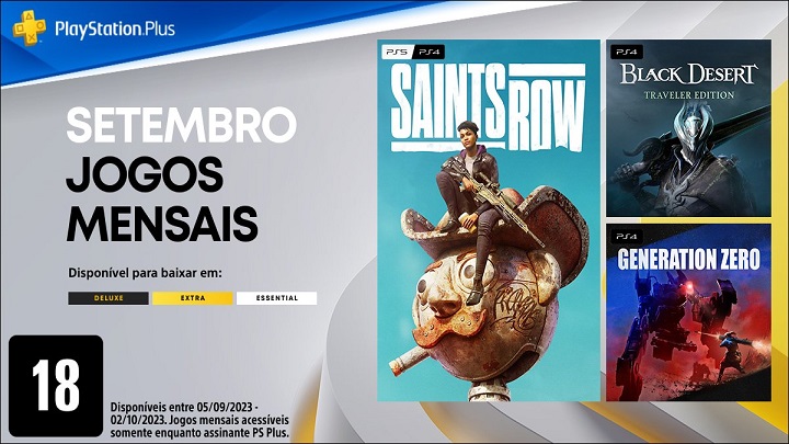 Eis os jogos PS Plus Essential de setembro