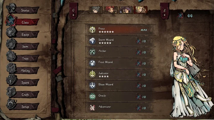 The nameless - classes