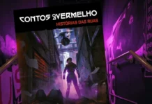Cyberpunk RED recebe suplemento ‘Contos do Vermelho, histórias das ruas’ em maio Cyberpunk RED